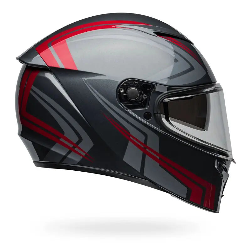 Bell Lithium Jetstream ECE 22.06 Grey / Red FREE UK Delivery, FREE 365 Day Returns | Moto Central