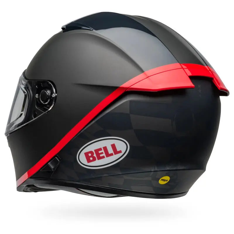 Bell Lithium MIPS HartLuck ECE 22.06 Black / Red FREE UK Delivery, FREE 365 Day Returns | Moto Central