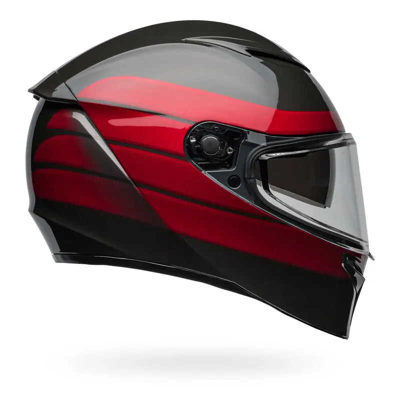 Bell Lithium MIPS Neo ECE 22.06 Gloss Black / Red FREE UK Delivery, FREE 365 Day Returns | Moto Central