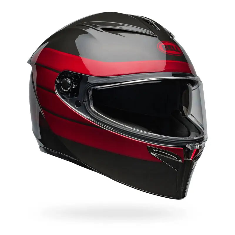 Bell Lithium MIPS Neo ECE 22.06 Gloss Black / Red FREE UK Delivery, FREE 365 Day Returns | Moto Central