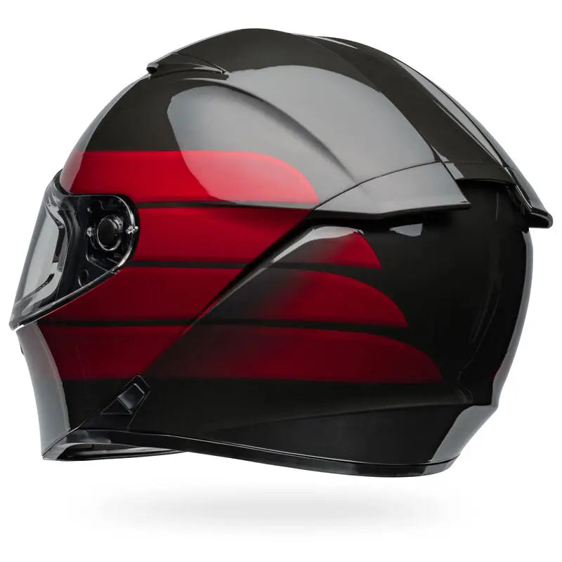 Bell Lithium MIPS Neo ECE 22.06 Gloss Black / Red FREE UK Delivery, FREE 365 Day Returns | Moto Central