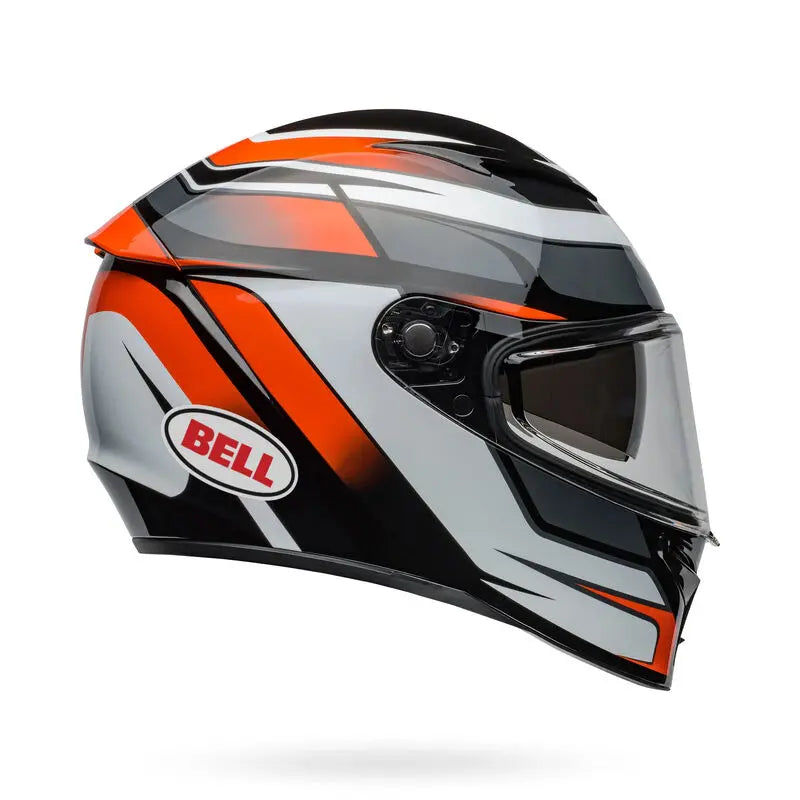 Bell Lithium MIPS Podium ECE 22.06 Black / Orange FREE UK Delivery, FREE 365 Day Returns | Moto Central