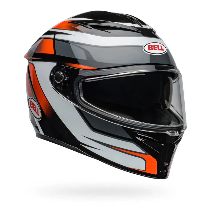 Bell Lithium MIPS Podium ECE 22.06 Black / Orange FREE UK Delivery, FREE 365 Day Returns | Moto Central