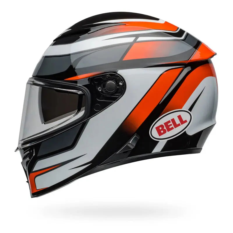 Bell Lithium MIPS Podium ECE 22.06 Black / Orange FREE UK Delivery, FREE 365 Day Returns | Moto Central