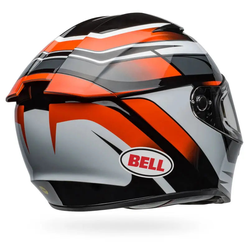 Bell Lithium MIPS Podium ECE 22.06 Black / Orange FREE UK Delivery, FREE 365 Day Returns | Moto Central