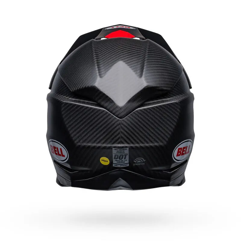 Bell Moto-10 Spherical ECE 22.06 Satin Gloss Black / Red FREE UK Delivery, FREE 365 Day Returns | Moto Central