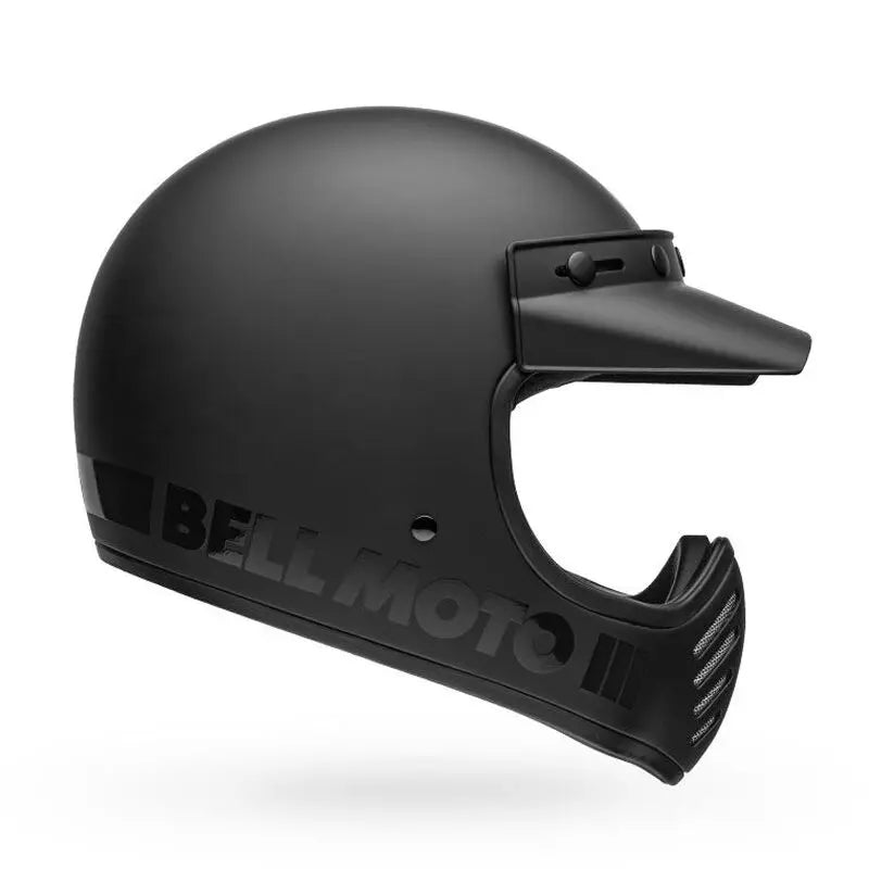 Bell Moto-3 Classic ECE 22.06 Matt Black FREE UK Delivery, FREE 365 Day Returns | Moto Central