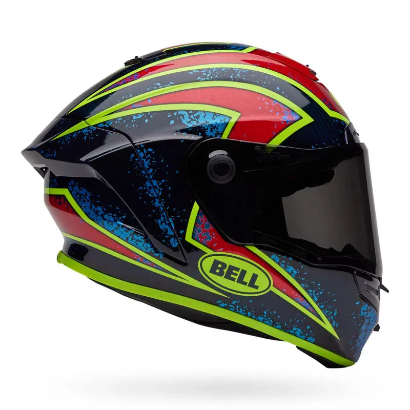 Bell Race Star DLX Flex Xenon ECE 22.06 Blue / Retina FREE UK Delivery, FREE 365 Day Returns | Moto Central