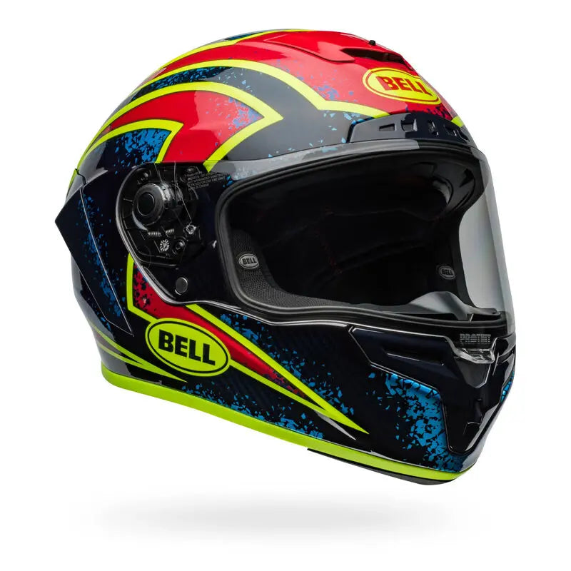 Bell Race Star DLX Flex Xenon ECE 22.06 Blue / Retina FREE UK Delivery, FREE 365 Day Returns | Moto Central