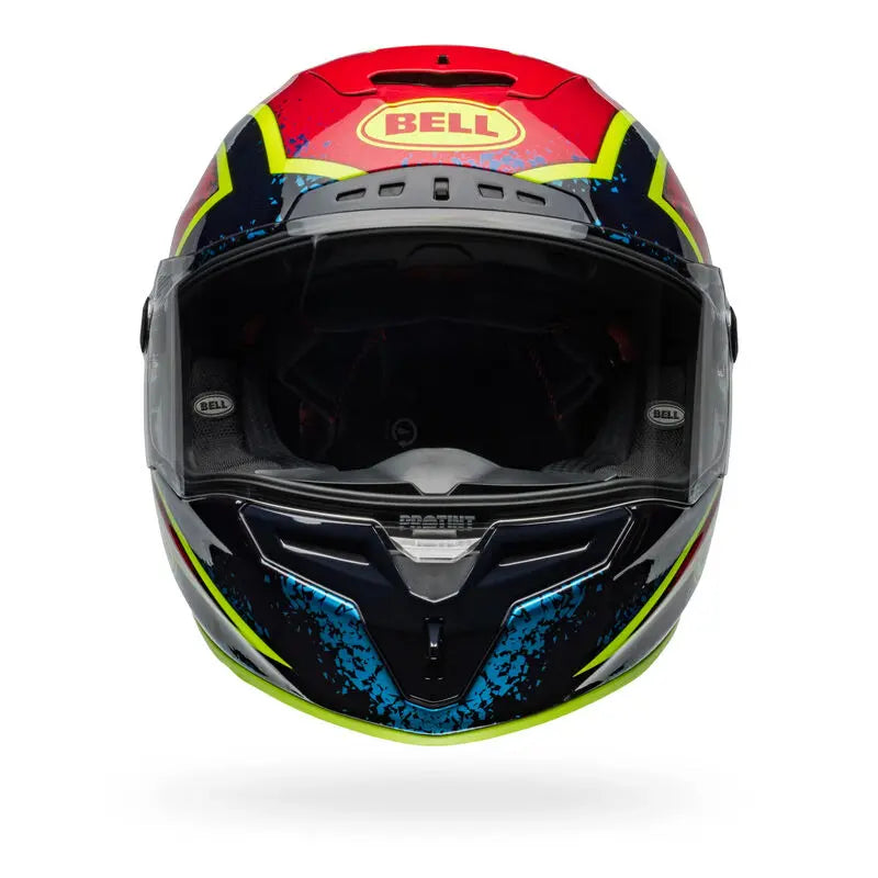 Bell Race Star DLX Flex Xenon ECE 22.06 Blue / Retina FREE UK Delivery, FREE 365 Day Returns | Moto Central