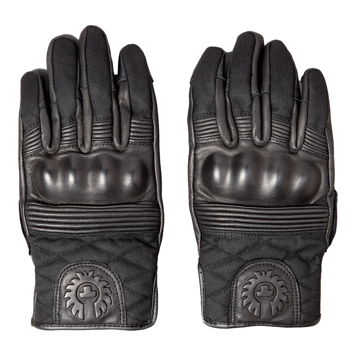 Belstaff Hampstead Leather Gloves Black / Black FREE UK Delivery, FREE 365 Day Returns | Moto Central