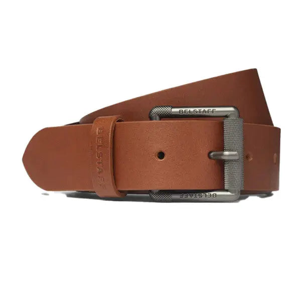 Belstaff Roller Buckle Belt Earth Brown FREE UK Delivery, FREE 365 Day Returns | Moto Central