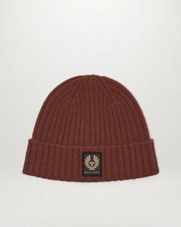 Belstaff Watch Beanie Deep Copper FREE UK Delivery, FREE 365 Day Returns | Moto Central