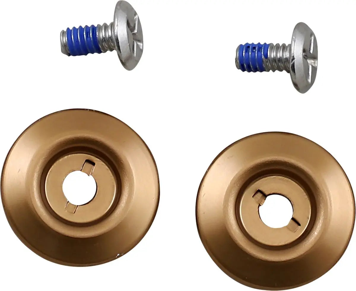 Biltwell Gen 2 Helmet Hardware Kit Bronze - FREE UK Shipping, FREE 365 Day Returns | Moto Central