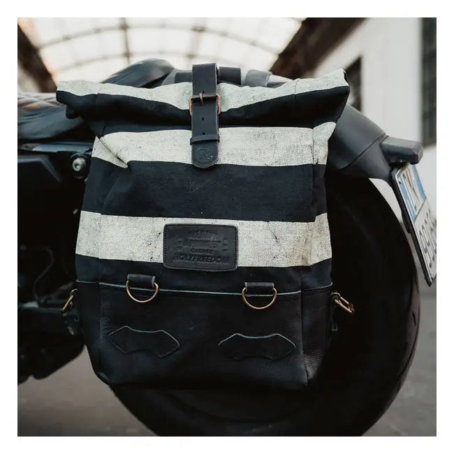 Holy Freedom Folsom Bag White / Black  - FREE UK Shipping, FREE 365 Day Returns | Moto Central