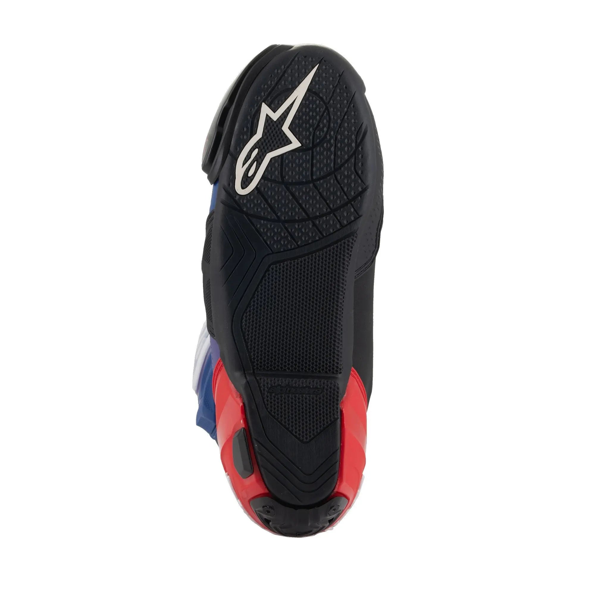 Alpinestars Supertech R LE Martinator R01 Vented Boots Blue / Purple / Red / Black  - FREE UK Shipping, FREE 365 Day Returns | Moto Central