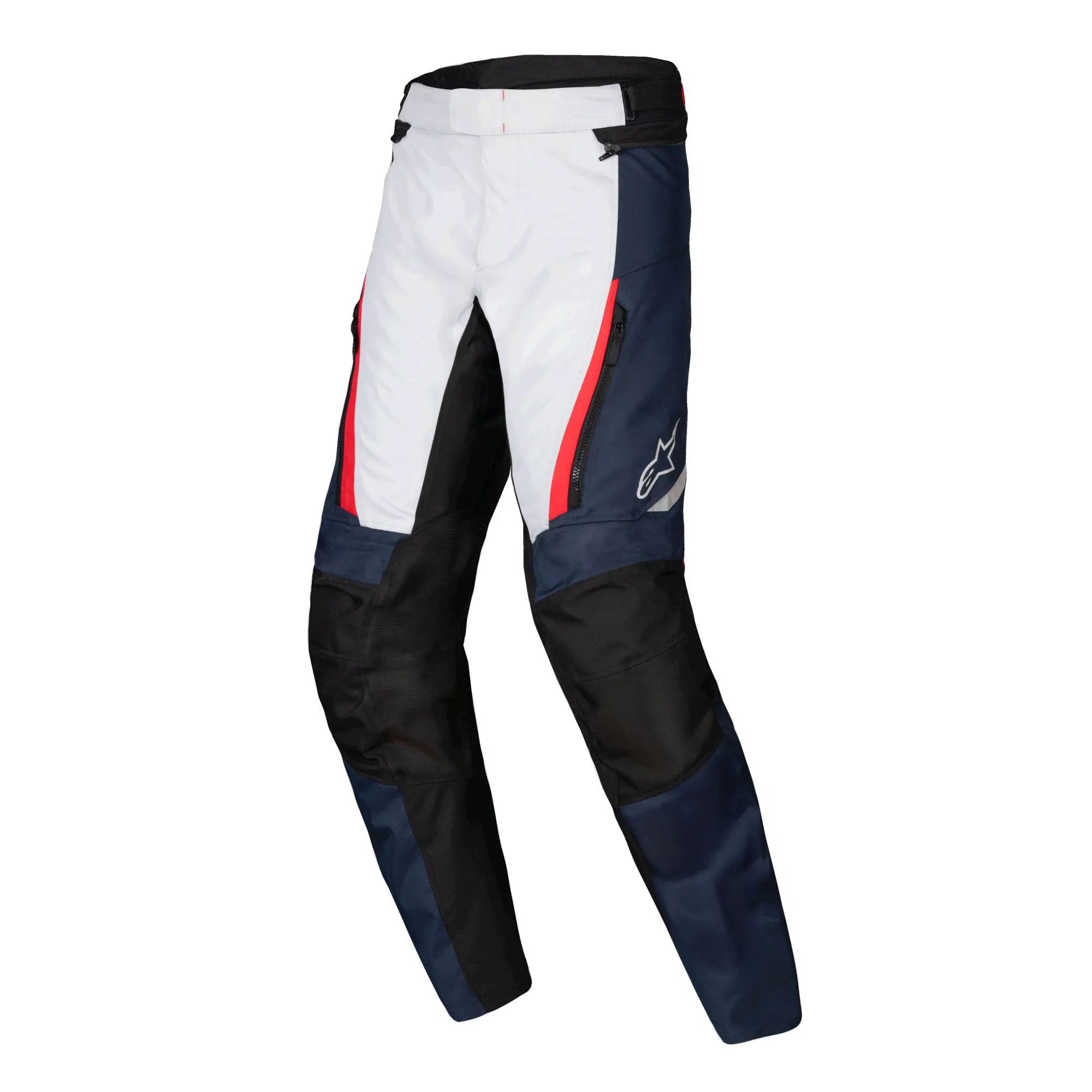 Alpinestars ST-1 Waterproof Textile Trouser Dark Blue / Black / Bright Red  - FREE UK Shipping, FREE 365 Day Returns | Moto Central