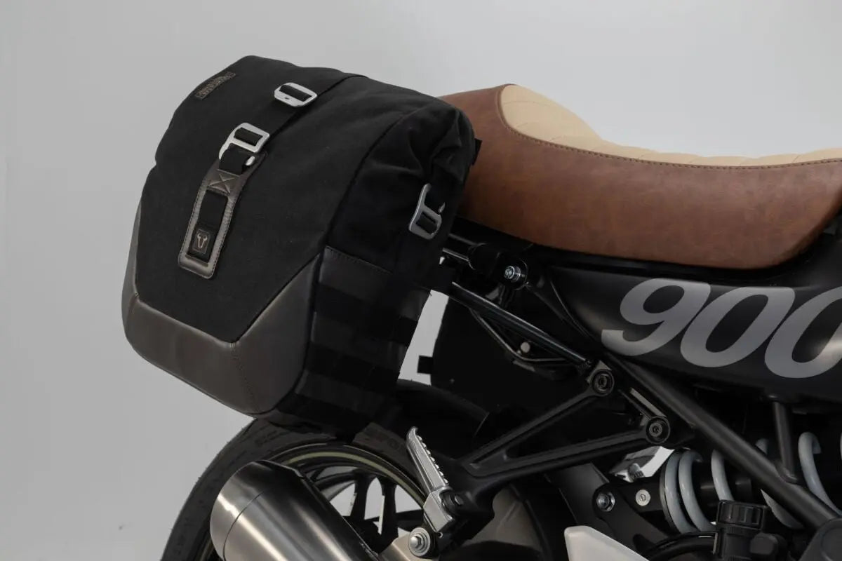 SW-Motech Legend Side Bag System LC Black / Brown | Vendor No BC.HTA.08.891.20002  - FREE UK Shipping, FREE 365 Day Returns | Moto Central