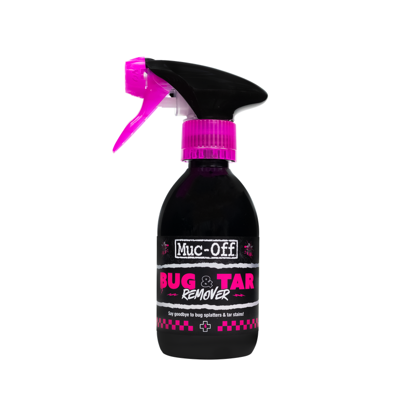 Muc-Off Motorcycle Bug & Tar Remover Spray - 250ml  - FREE UK Shipping, FREE 365 Day Returns | Moto Central