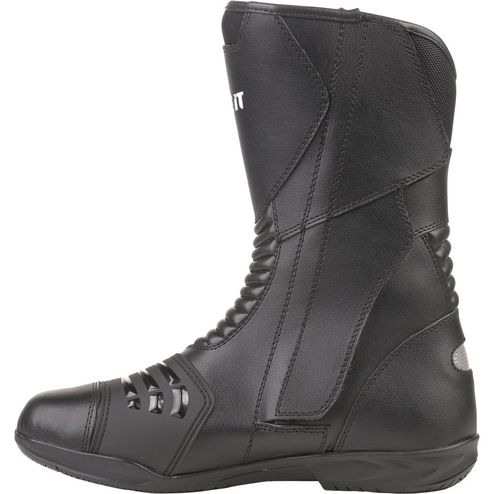 Bike It Burhou All-Seasons Waterproof Sports Touring Motorcycle Boots Black