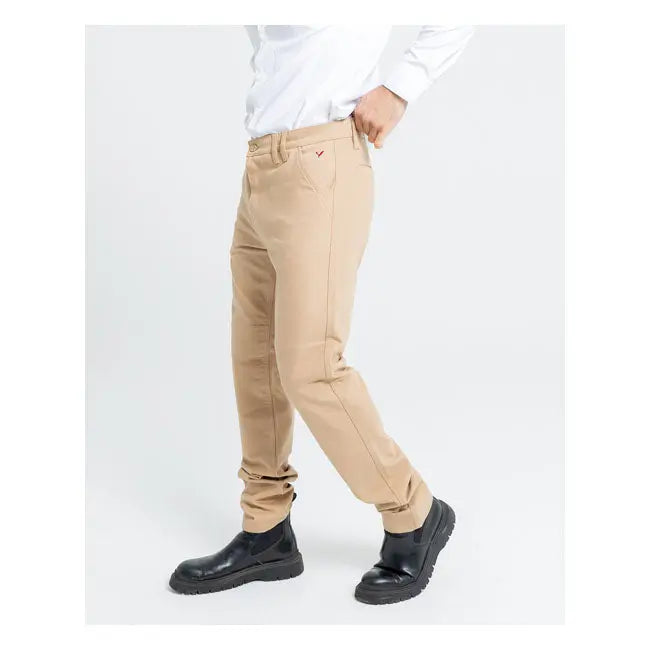 ByCity Docks Textile Trouser Beige  - FREE UK Shipping, FREE 365 Day Returns | Moto Central