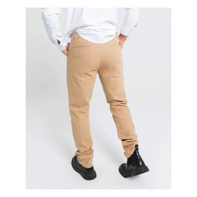 ByCity Docks Textile Trouser Beige  - FREE UK Shipping, FREE 365 Day Returns | Moto Central