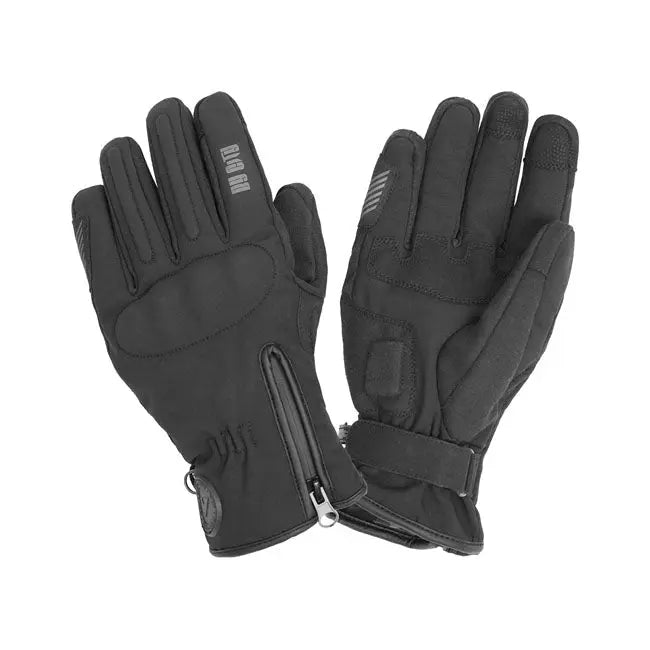 ByCity Iceland Textile Gloves Black  - FREE UK Shipping, FREE 365 Day Returns | Moto Central