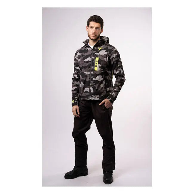 ByCity Military Rain Jacket  - FREE UK Shipping, FREE 365 Day Returns | Moto Central