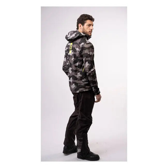 ByCity Military Rain Jacket  - FREE UK Shipping, FREE 365 Day Returns | Moto Central