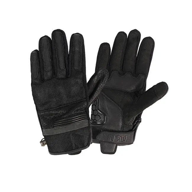 ByCity Nova Gloves Black  - FREE UK Shipping, FREE 365 Day Returns | Moto Central