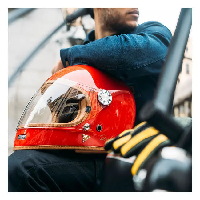 ByCity Roadster 2 Full Face Helmet Red  - FREE UK Shipping, FREE 365 Day Returns | Moto Central