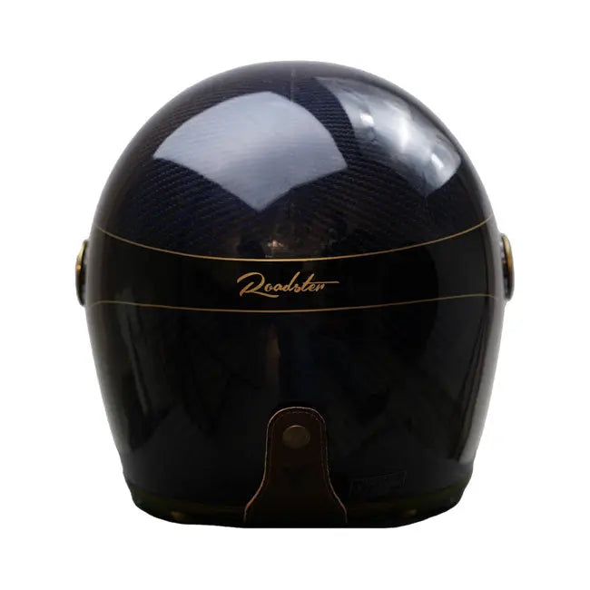 ByCity Roadster 3 Full Face Helmet Carbon Golden Blue  - FREE UK Shipping, FREE 365 Day Returns | Moto Central