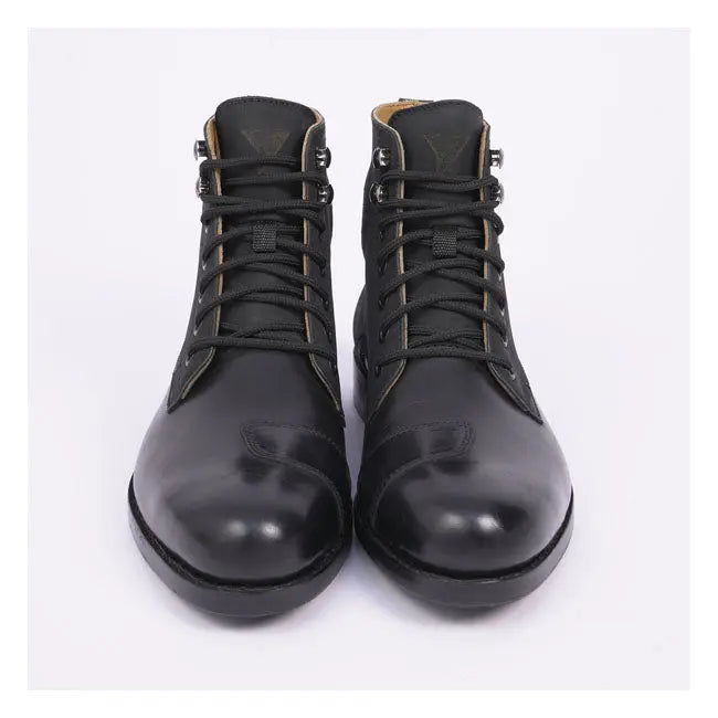 ByCity Sicilia Leather Short Boots Black  - FREE UK Shipping, FREE 365 Day Returns | Moto Central