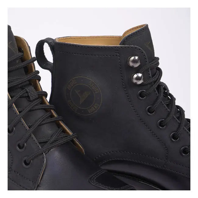 ByCity Sicilia Leather Short Boots Black  - FREE UK Shipping, FREE 365 Day Returns | Moto Central