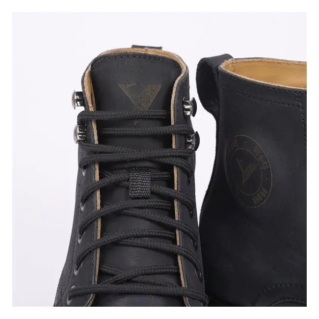 ByCity Sicilia Leather Short Boots Black  - FREE UK Shipping, FREE 365 Day Returns | Moto Central