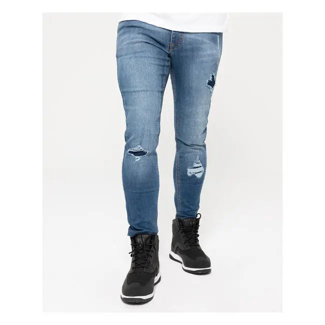 ByCity Soul Denim Jeans Blue  - FREE UK Shipping, FREE 365 Day Returns | Moto Central