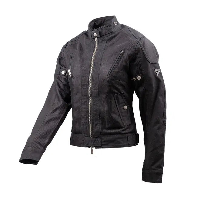 ByCity Teneree Venty IV Ladies Textile Jacket Black  - FREE UK Shipping, FREE 365 Day Returns | Moto Central