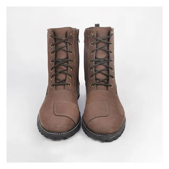 ByCity Troten 3 Leather Short Boots Brown  - FREE UK Shipping, FREE 365 Day Returns | Moto Central