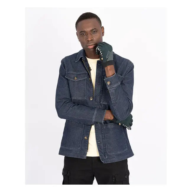 ByCity Wheel Denim Jacket Blue  - FREE UK Shipping, FREE 365 Day Returns | Moto Central