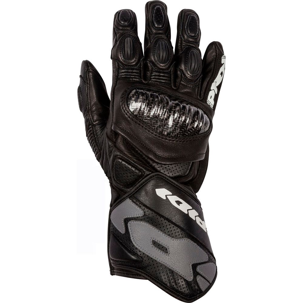 Spidi Carbo 7 CE Leather Gloves Black