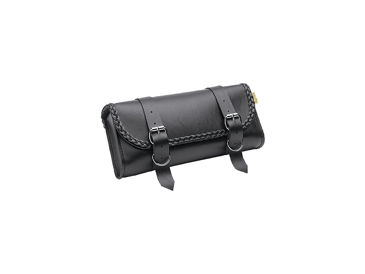 Willie & Max Braided Tool Bag Black  - FREE UK Shipping, FREE 365 Day Returns | Moto Central