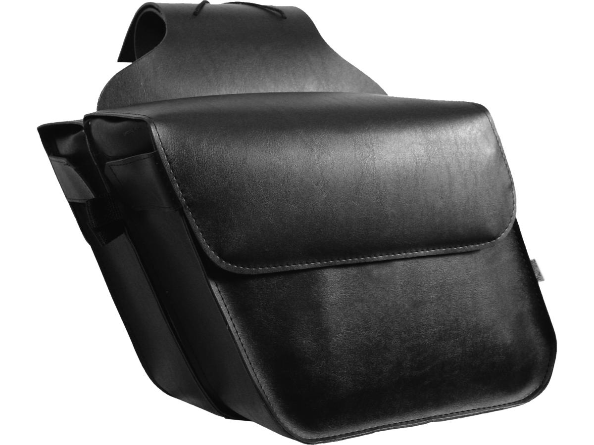 Willie & Max Raptor Throw Over Saddlebags Standard Slant Black - 14" X 12" X 5"  - FREE UK Shipping, FREE 365 Day Returns | Moto Central