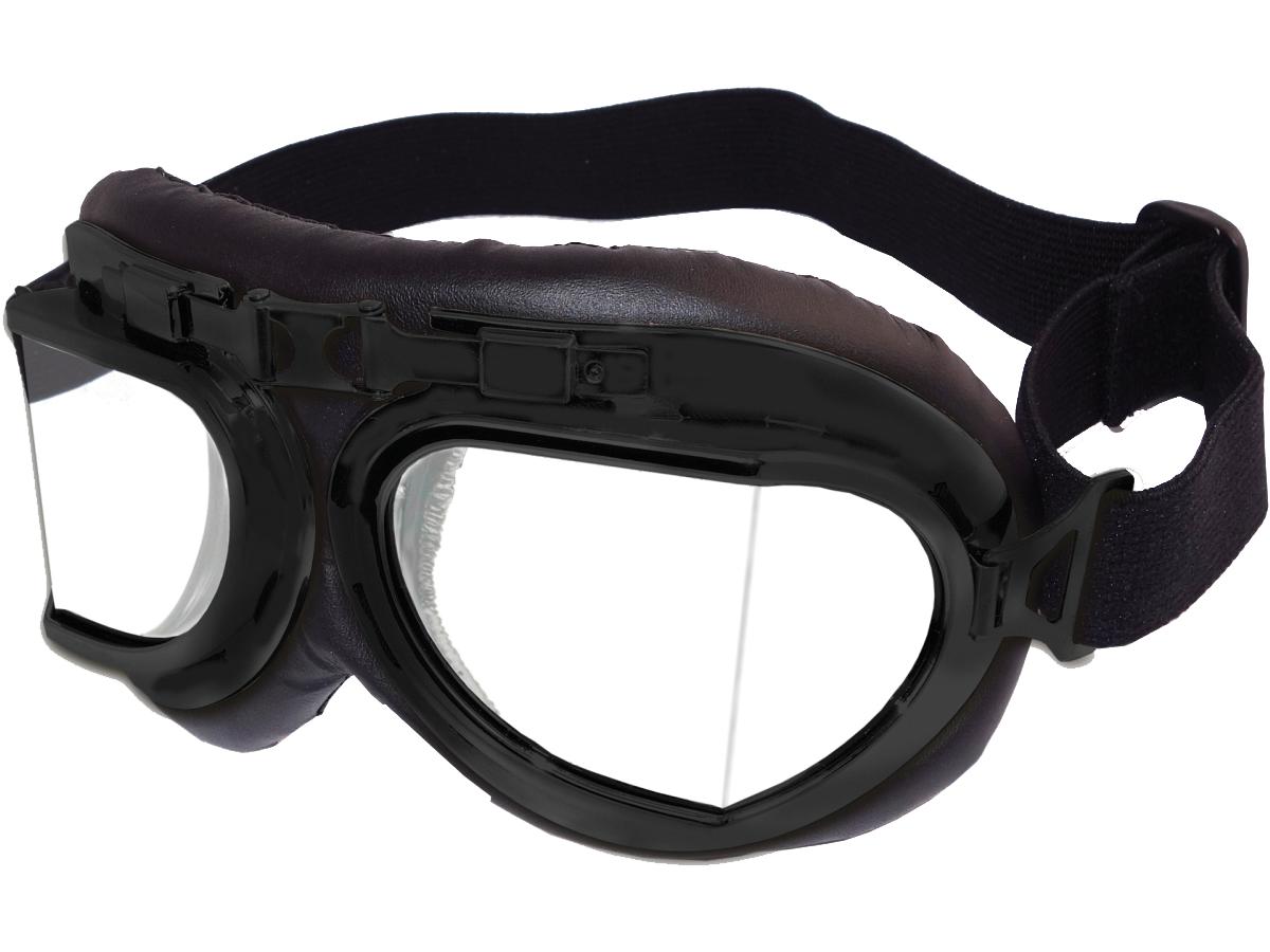 Helly RB-2 Glasses Black / Clear  - FREE UK Shipping, FREE 365 Day Returns | Moto Central