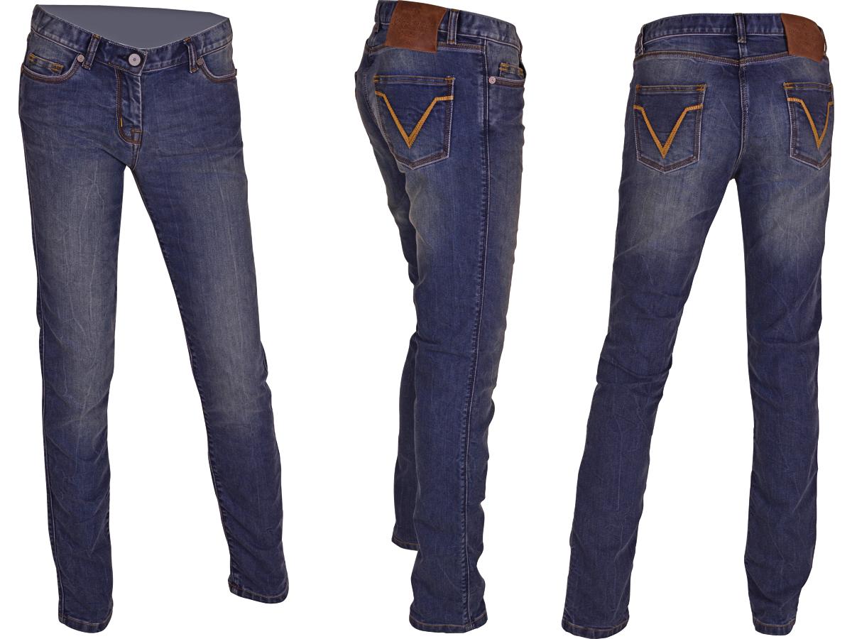 King Kerosin Speed Girl Cordura Jeans Blue / Blue