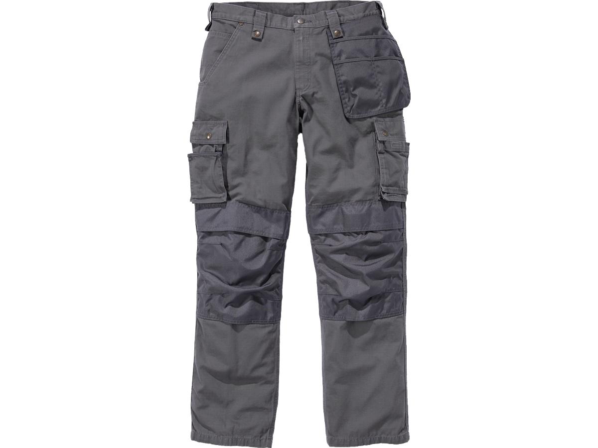 Carhartt Multi Pocket Ripstop Trouser Gravel  - FREE UK Delivery - Moto Central