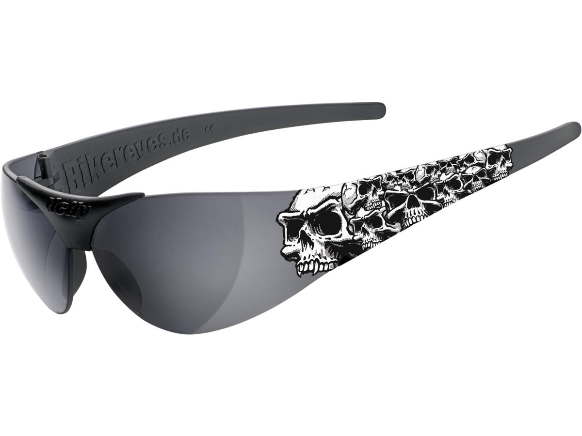 Helly Bikereyes Moab 4 1000 Skulls Sunglasses  - FREE UK Shipping, FREE 365 Day Returns | Moto Central