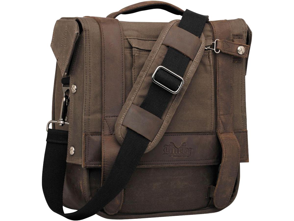 Burly Voyager Saddlebag Dark Oak