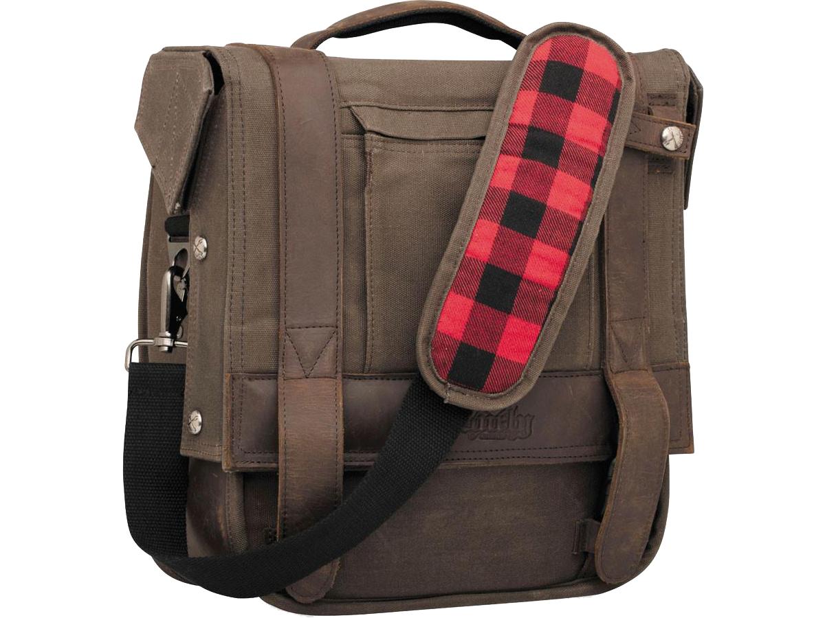 Burly Voyager Saddlebag Dark Oak