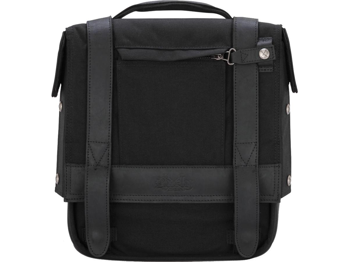 Burly Voyager Saddlebag Black