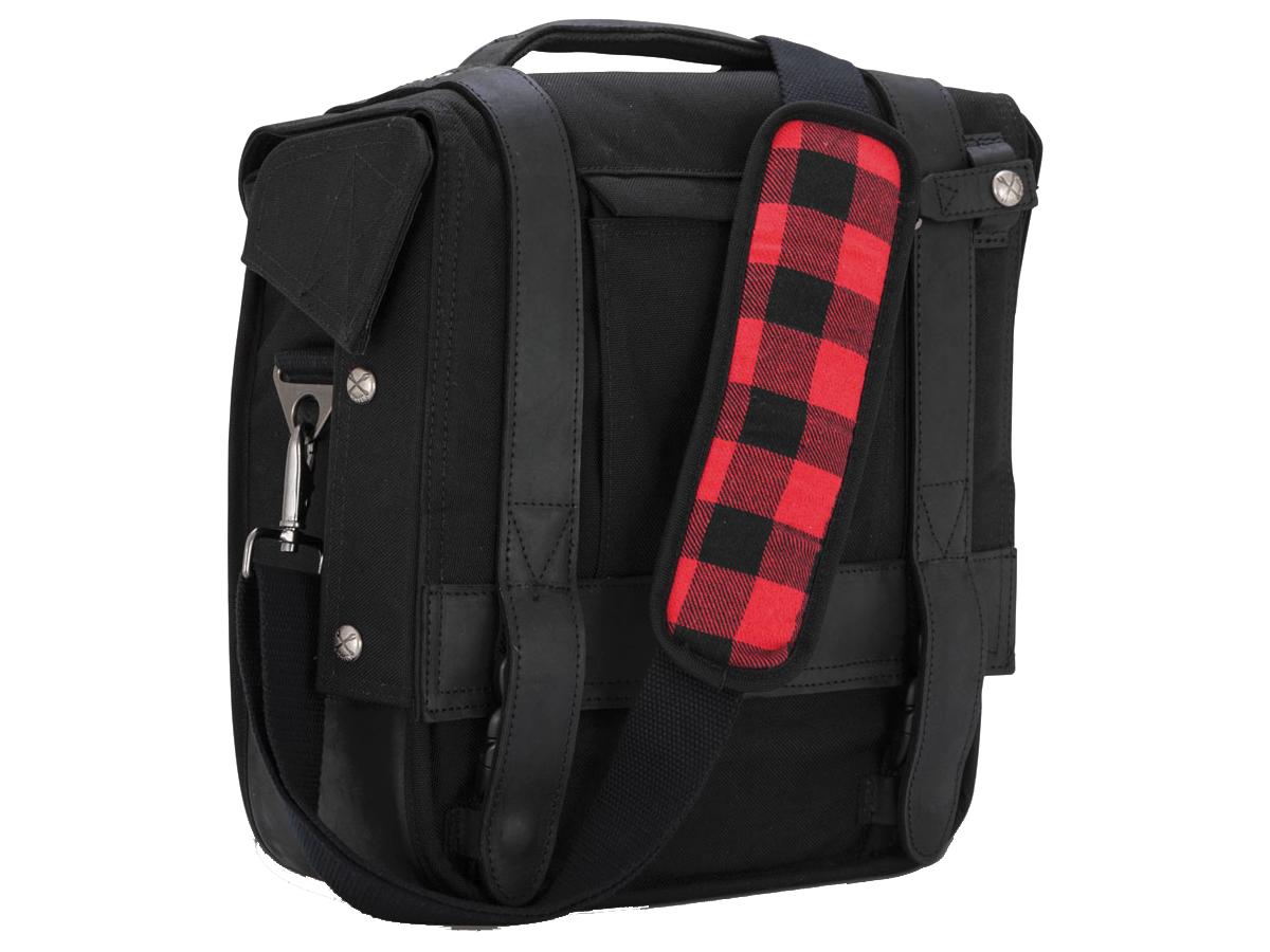 Burly Voyager Saddlebag Black